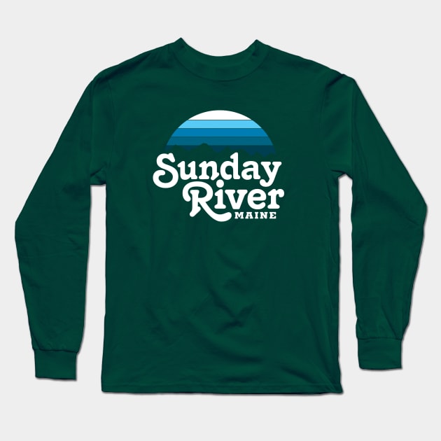 Sunday River Long Sleeve T-Shirt by alexcutter